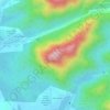 Batu Pahat Hill topographic map, elevation, terrain