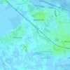 Tranendal topographic map, elevation, terrain