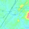 开云镇 topographic map, elevation, terrain