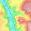 Les Montgiberts topographic map, elevation, terrain