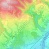 Hochsal topographic map, elevation, terrain