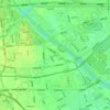 上营村 topographic map, elevation, terrain