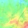 Lacoux topographic map, elevation, terrain