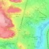 Les Échassons topographic map, elevation, terrain