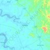 Betong topographic map, elevation, terrain