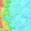 杜行 topographic map, elevation, terrain