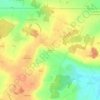 Claunay topographic map, elevation, terrain