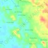 Kru topographic map, elevation, terrain