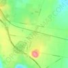 New Gisborne topographic map, elevation, terrain