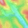 Schloss Nienover topographic map, elevation, terrain