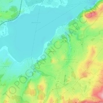 Fenning topographic map, elevation, terrain