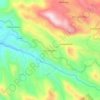 Kurishupara topographic map, elevation, terrain