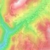 Le Pré topographic map, elevation, terrain
