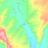 Johnson topographic map, elevation, terrain