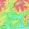 Rüppershausen topographic map, elevation, terrain