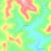 Nova Brasília topographic map, elevation, terrain