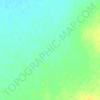 Barwon topographic map, elevation, terrain