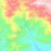 Baghi topographic map, elevation, terrain