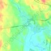 Gracehill topographic map, elevation, terrain