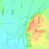 Lippincott topographic map, elevation, terrain