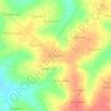 Bugono B topographic map, elevation, terrain