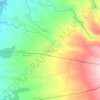 Cabatangan topographic map, elevation, terrain