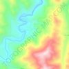 مزرا topographic map, elevation, terrain