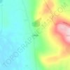 Corkey topographic map, elevation, terrain