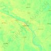 Mymensingh topographic map, elevation, terrain