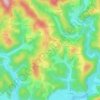 Aubech topographic map, elevation, terrain