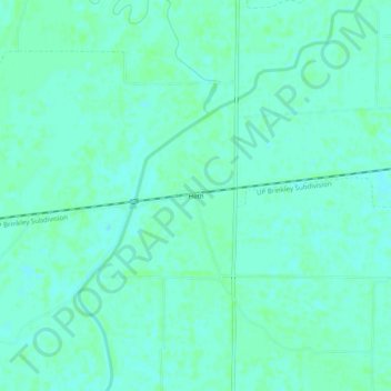Heth topographic map, elevation, terrain