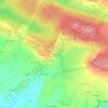 La Mouffetière topographic map, elevation, terrain