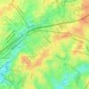 North Charlotte topographic map, elevation, terrain