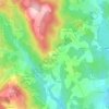 Lafond topographic map, elevation, terrain