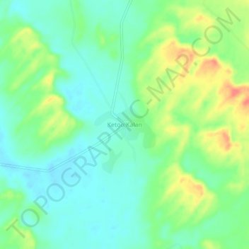 Ketoo Kalan topographic map, elevation, terrain