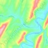 Cypher topographic map, elevation, terrain