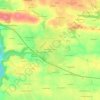 Résidence Eugène Cadic topographic map, elevation, terrain