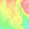 Paradise Hill topographic map, elevation, terrain
