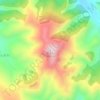 凤凰山 topographic map, elevation, terrain