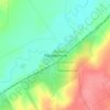 Peremetnoe topographic map, elevation, terrain