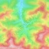 Perschenegg topographic map, elevation, terrain
