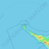 Point Nepean topographic map, elevation, terrain