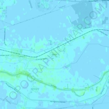 Pezzoli topographic map, elevation, terrain