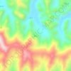 营上 topographic map, elevation, terrain