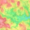 Les Carrières topographic map, elevation, terrain