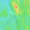 Oba topographic map, elevation, terrain