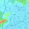 古巷镇 topographic map, elevation, terrain