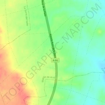 Hombre Muerto topographic map, elevation, terrain