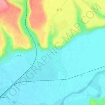 Lunca Mureșului topographic map, elevation, terrain