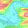 Grave topographic map, elevation, terrain